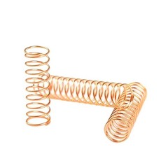Miniature Compression Spring Brass Wire 5mm – 40mm Length 0.1mm – 1.2mm Diameter