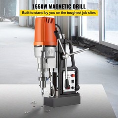 Industrial Grade 1550W Magnetic Drill 850RPM 2in Cap 13000N Magnetism