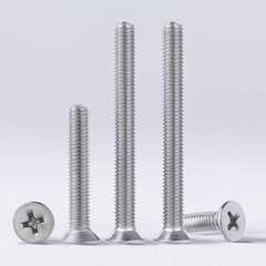 Phillips Flat Head Screw M3 M3.5 M4 M5 M6 M8 M10, 18-8 Stainless Steel, DIN: 965