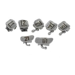 Dental Ormco Damon Brackets Orthodontic Self Ligating Ceramic Metal Roth MBT 022