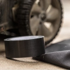 2 pack Duck Max Strength Brand Duct Tape, 1.88 in. x 20 yd., Black