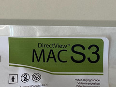 Lot of 20 VERATHON Video Laryngoscope, MAC S3, HDMI 0574-0187 Exp.2028-06 (*AA6)