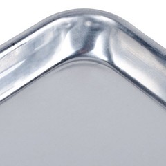 12 PACK Full Size Aluminum 18″ x 26″ Bun Sheet Baking Pan Wire in Rim Commercial