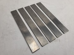 1095 Cold Rolled Carbon Steel 3/16″ x 1-1/2″ x 12″, Knife Making Stock 5 PACK