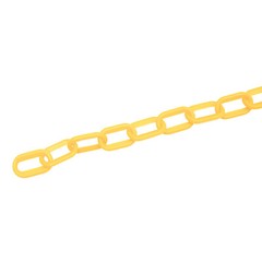 200ft Plastic Barrier Chain Yellow Chain Safety Chain Barrier Fits Crowd Control