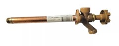 Woodford 1/2 In. SWT x 1/2 In. MIP x 3/4 In. MHT x 8 In. Brass Anti-Siphon Frost