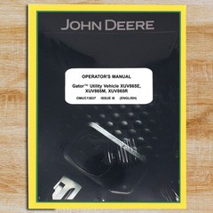 JOHN DEERE XUV865E XUV865R XUV865M GATOR Utility Operators Manual -OMUC13637