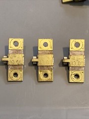 Lot of (3) SQUARE D Type B Overload Relay Thermal Heaters B.44 – B70