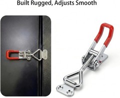 3 Pcs Adjustable Toggle Latch 4001, Quick Release Hand Tool Toggle Clamp 220Lbs