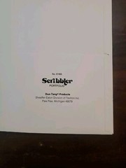 VTG Scribbler Portfolio Folder Duo Tang Houses Kids Forest Animals NOS Set/2