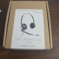 Plantronics Poly EncorePro HW725 USB Stereo Headset 783M6AA Microsoft Teams Cert