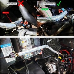 6mm ID Self-wrap Heat Shield Sleeve Thermal Reflective for Cable Wire Hose 1M
