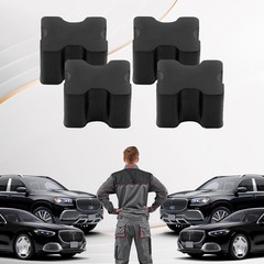 4PCS Car Coil Spring Spacers, Universal Rubber Lift Blocks Coil Spring Booster K