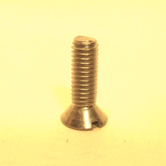#10-32 Slotted Oval Head Countersunk Machine Screws Stainless Steel 5/8” Length