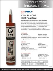 08090I RD PRO 100% Heat Resistant RTV Silicone Sealant, A Water-Proof and Wea…