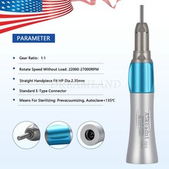 10 PCS Dental Slow Low Speed Handpiece Straight Nose Cone ASKEADNT