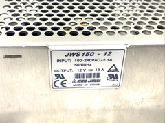 Nemic-Lambda JWS150-12 Power Supply 100-240VAC 2.1A, 12VDC 13A