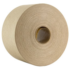 Reinforced Water Activated Tape 72mm x 450′ K7000 240 Grade 72mm Kraft Natural