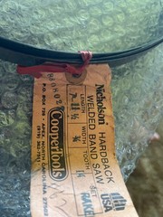 Nicholson 3/4” X 7 ft. 11 1/2”(95 1/2”) X 14 Raker Band Saw Blade