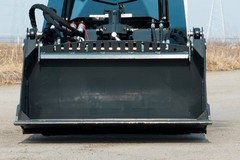 4-In-1 Combo Mini Skid Steer Bucket attachment for TYPHON STOMP X1300 &STOMP 509
