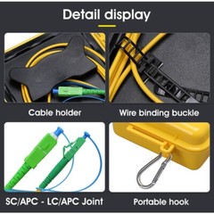 SC/APC-LC/APC 150M 300M 500M 1KM 2KM SM OTDR Optic fiber transmission cable box