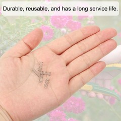 10 Pcs 304 Stainless Steel 0.3mm Wire Dia x 4mm OD x 10mm L Compression Spring