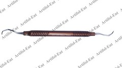 3-Piece Gracey Curettes Set 13/14 – Brown Color –Double Ended Instrument #GR1314