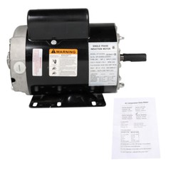 Electric Motor 3 HP 3450 RPM Compressor Duty 56Frame 1Phase 115/230V 5/8″ shaft