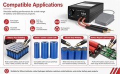 Portable Spot Welder for 18650 8000W Battery Welding Machine DIY Kit