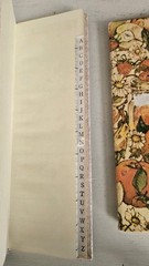 vintage telephone address book, Houshold Planner,, distinctive Sarah Kay artwork