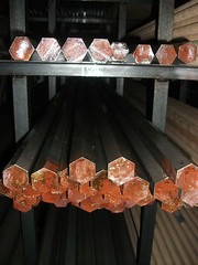 1″ HEX x 36″ Length 1018 Cold Finished Carbon Steel Bar