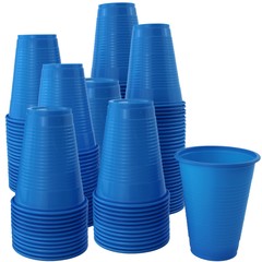 Disposable 5oz Plastic Cups Sturdy & Durable Unisex Dental Cups for Drinking