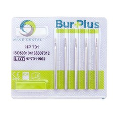 Dental Surgical Burs HP Carbides 44.5mm for Straight Handpiece Flat End Taper