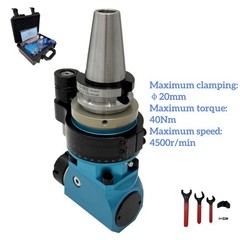 CNC Machining Center Side Milling Head 4500r/min Drilling & Tapping Compatible