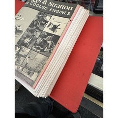 Briggs & Stratton Service Engine Sales Manual 4 Cycle Gasoline Engines 1985
