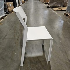 Nardi Trill Bistrot Bianco Resin Stackable Outdoor Dining Chair – 6ct