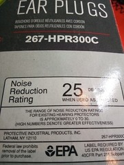 Box Of 100 PIP Industrial Products 267-HPR300C Nrr25 Disposablecorded Ear Plugs