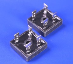 2 (Two) Vishay 35A @ 800V Full-Wave Bridge Rectifiers P/N: GBPC3508-E4/51