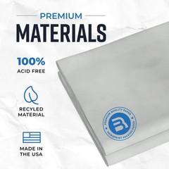 Bryco Goods Packing Paper Sheets for Moving | 27″ x 17″ (640 Sheets), White