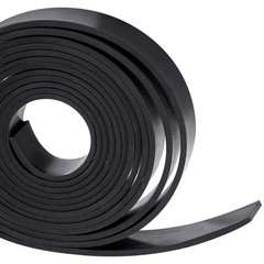 Solid Neoprene Rubber Strips Roll 1/8 .125 inch Thick X 1 inch Wide X 10 Feet