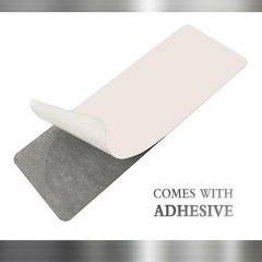 2 PCS Metal Stainless Steel Hand Wash Only Sign Self Adhesive 9×3 Inch