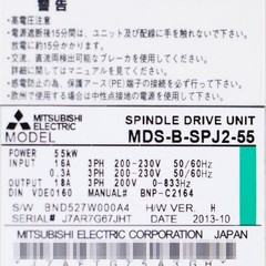 NEW Mitsubishi drive MDS-B-SPJ2-55 in stock with 3 months warranty .