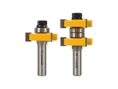 YONICO Router Bits Tongue & Up to 1-1/2″ Stock – 1/2″ Depth – Shank