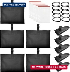 Boat Cover Sand Bags, 5 Pack Boat Cover Weights, 600D Oxford Marine Grade Fabric