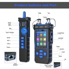 NF-8508 Network Cable Tester LAN Optical Wire Meter Power Meter Tester CAT6/CAT6