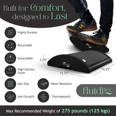 Foot Rest for Under Desk at Work – Desk Foot Rest Ergonomic Design for All-Day