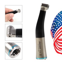 Dental Low Speed Handpiece Fiber Optic 1:1 Contra Angle Handpiece With LED Light