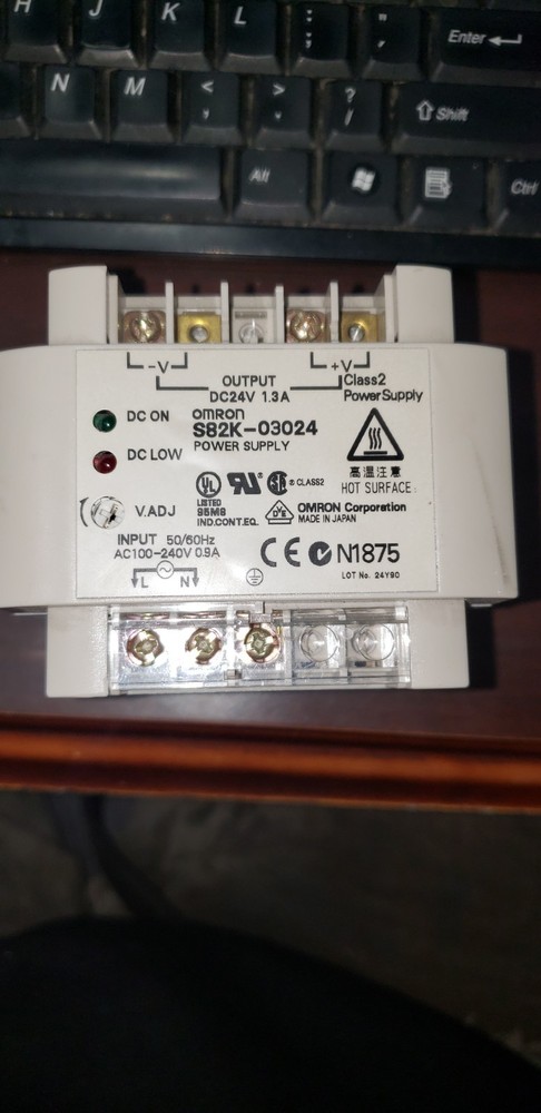 OMRON S82K-03024 POWER SUPPLY (USED)