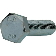 M10-1.5 Metric Hex Bolts Zinc Grade 8.8 Full Thread All Sizes 10mm through 200mm