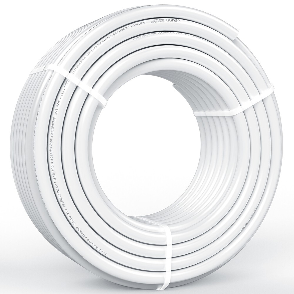 VEVOR 3/4” x 100ft White PEX-B Tubing/Pipe for Potable Water with Pipe Cutter